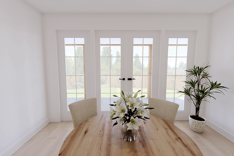 Home Plan - Interior - Dining Room for Barndominium House Plan #48-1131 - 3 bed, 3.5 bath