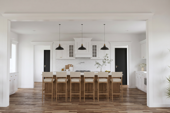 Interior - Kitchen 2 for Farmhouse House Plan #923-502 - 4 bed, 3.5 bath