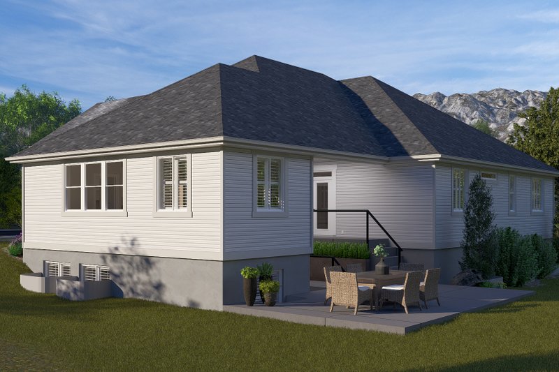 Architectural House Design - Exterior - Rear Elevation for Farmhouse House Plan #1060-247 - 3 bed, 3.5 bath