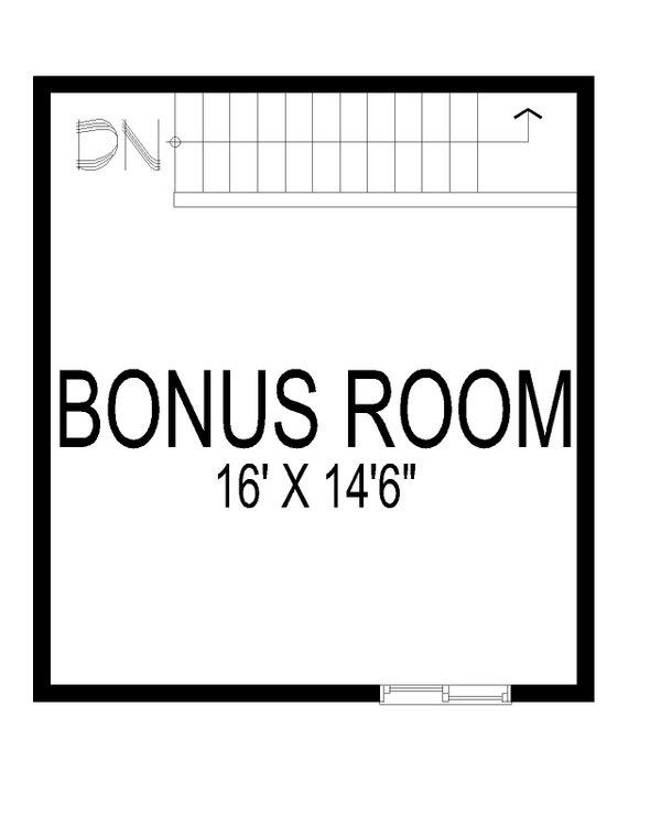 Dream House Plan - Bungalow Floor Plan - Upper Floor Plan #112-279