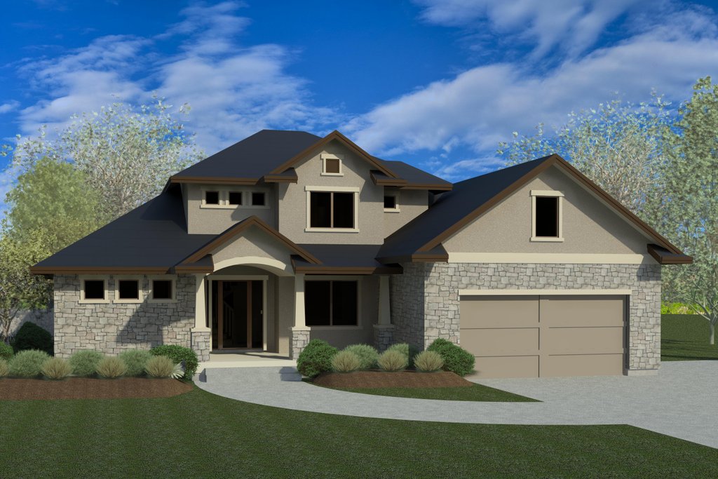 Traditional Style House Plan - 6 Beds 3.5 Baths 3753 Sq/Ft Plan #920-11