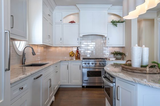 Interior - Kitchen 2 for Bungalow House Plan #928-9 - 3 bed, 3 bath