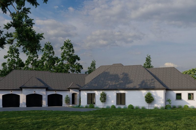 Dream House Plan - Exterior - Other Elevation 7 for European House Plan #923-69 - 4 bed, 4.5 bath