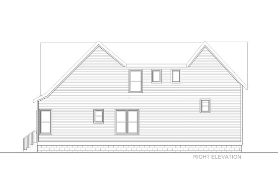 Exterior - Other Elevation for Craftsman House Plan #1085-10 - 4 bed, 3.5 bath