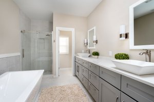 Interior - Master Bathroom for Farmhouse House Plan #461-80 - 4 bed, 3 bath