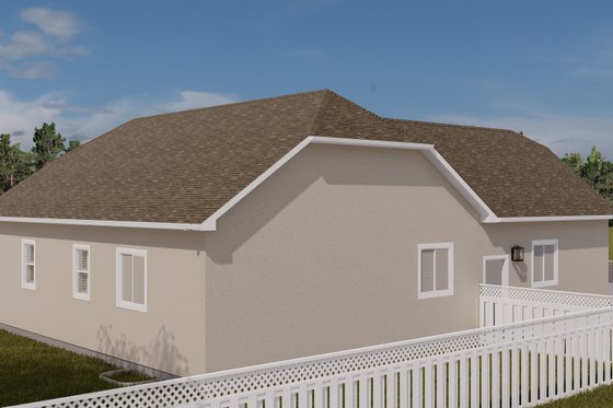 Exterior - Other Elevation 2 for Farmhouse House Plan #1060-108 - 2 bed, 2 bath