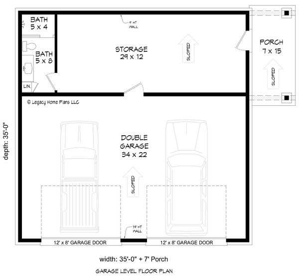 Architectural House Design - Modern Floor Plan - Main Floor Plan #932-683