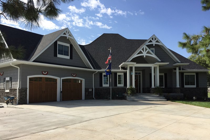 Architectural House Design - Exterior - Front Elevation 4 for Craftsman House Plan #48-639 - 3 bed, 2.5 bath