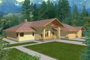 Traditional Style House Plan - 3 Beds 2.5 Baths 2618 Sq/Ft Plan #117-338 