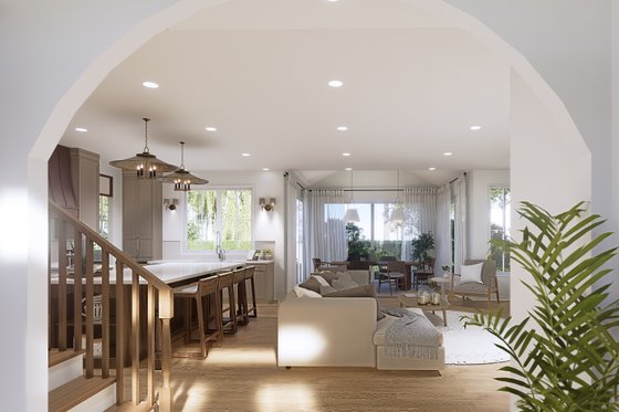 Interior - Entry 1 for Country House Plan #23-2822 - 3 bed, 2.5 bath