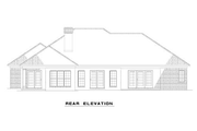 European Style House Plan - 3 Beds 2.5 Baths 2216 Sq/Ft Plan #17-518 Exterior 