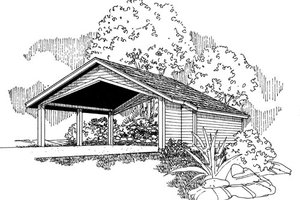 Traditional Exterior - Front Elevation Plan #124-799