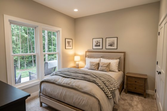 Interior - Bedroom for Craftsman House Plan #51-1530 - 3 bed, 2 bath