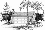 Traditional Style House Plan - 0 Beds 0 Baths 400 Sq/Ft Plan #22-440 