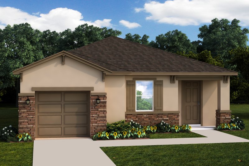 House Design - Traditional Exterior - Front Elevation Plan #1058-243