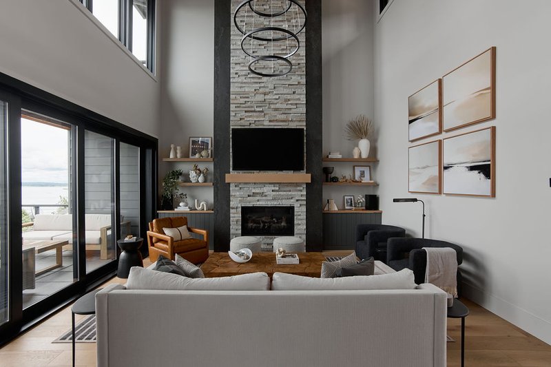 Architectural House Design - Photo 5 for Contemporary House Plan #1070-265 - 3 bed, 3.5 bath