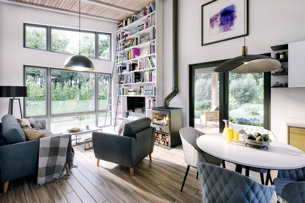 Dream House Family Room
