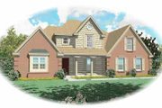 Traditional Style House Plan - 3 Beds 2.5 Baths 2020 Sq/Ft Plan #81-231 