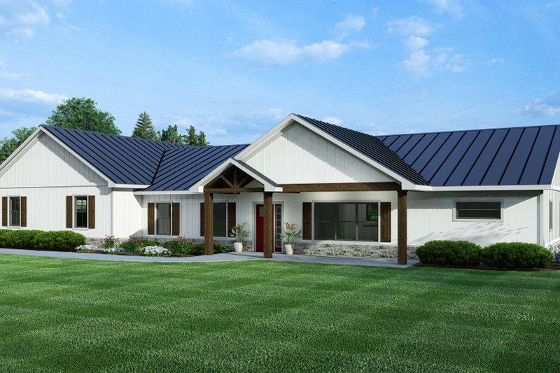 House Design - Exterior - Other Elevation for Barndominium House Plan #1064-301 - 3 bed, 2.5 bath