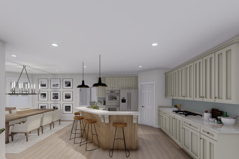 Dream House Plan - Interior - Kitchen 1 for Traditional House Plan #1060-107 - 3 bed, 2.5 bath