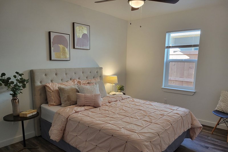 House Design - Interior - Bedroom for Craftsman House Plan #1099-3 - 3 bed, 2 bath
