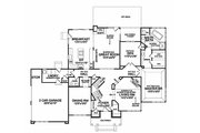Country Style House Plan - 4 Beds 3.5 Baths 3150 Sq/Ft Plan #456-35 