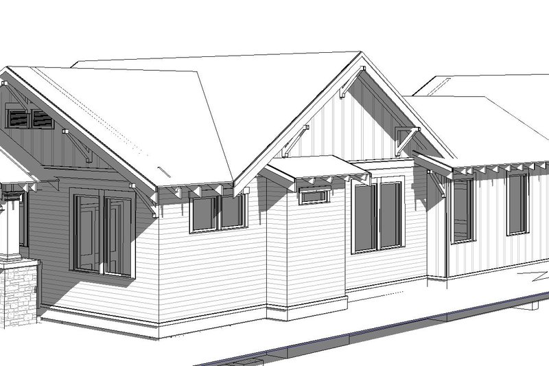 House Blueprint - Right Front