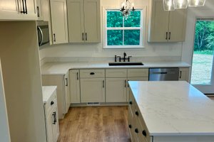 Interior - Kitchen 1 for Farmhouse House Plan #44-227 - 3 bed, 2 bath