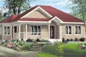 Traditional Exterior - Front Elevation Plan #25-4127