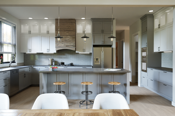 Interior - Kitchen for Barndominium House Plan #48-1200 - 3 bed, 2.5 bath