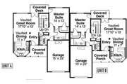 Traditional Style House Plan - 6 Beds 4 Baths 3056 Sq/Ft Plan #124-809 