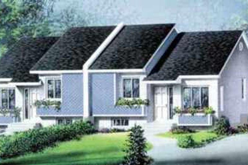 Architectural House Design - Exterior - Front Elevation Plan #25-352