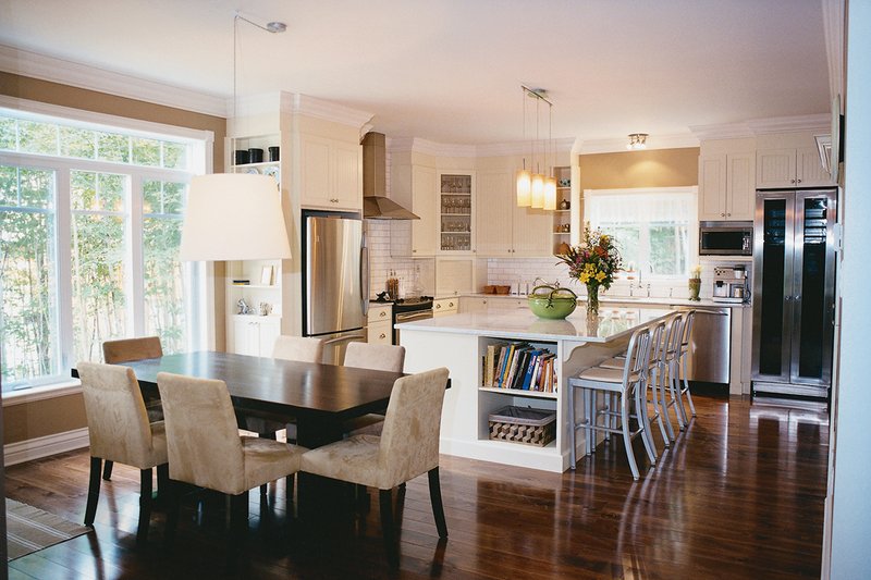 Architectural House Design - Interior - Kitchen for Farmhouse House Plan #23-587 - 4 bed, 2.5 bath
