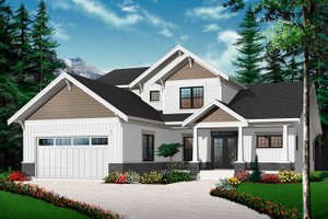 Traditional Exterior - Front Elevation Plan #23-2548