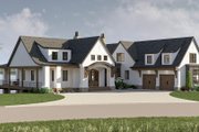 European Style House Plan - 1 Beds 1.5 Baths 2494 Sq/Ft Plan #455-361 