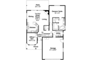 House Plan - 4 Beds 2.5 Baths 2015 Sq/Ft Plan #124-698 