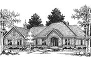 European Style House Plan - 2 Beds 2 Baths 2518 Sq/Ft Plan #70-406 