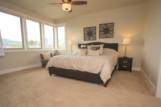 Interior - Master Bedroom 1 for Prairie House Plan #124-969 - 4 bed, 3 bath