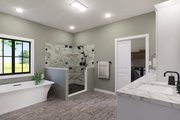 Barndominium Style House Plan - 3 Beds 3.5 Baths 2992 Sq/Ft Plan #44-300 Interior 