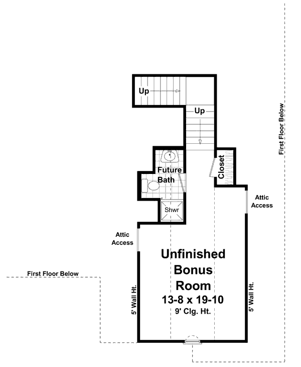 Architectural House Design - Southern Floor Plan - Other Floor Plan #21-271