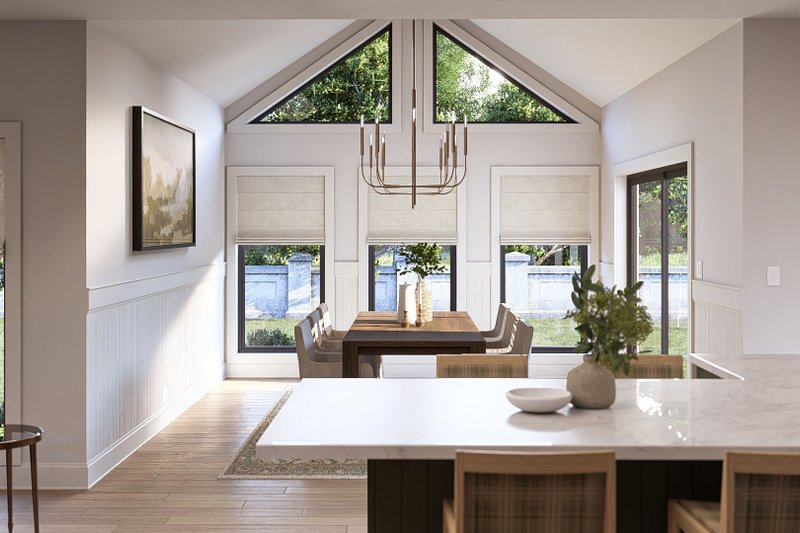 House Design - Interior - Dining Room 1 for Colonial House Plan #455-332 - 4 bed, 3.5 bath