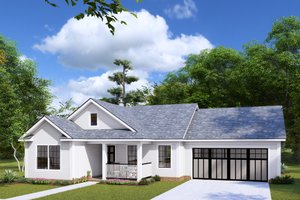 Dream House Plan - Country Exterior - Front Elevation Plan #513-2057