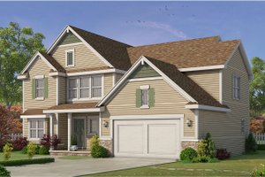 Traditional Exterior - Front Elevation Plan #20-2279