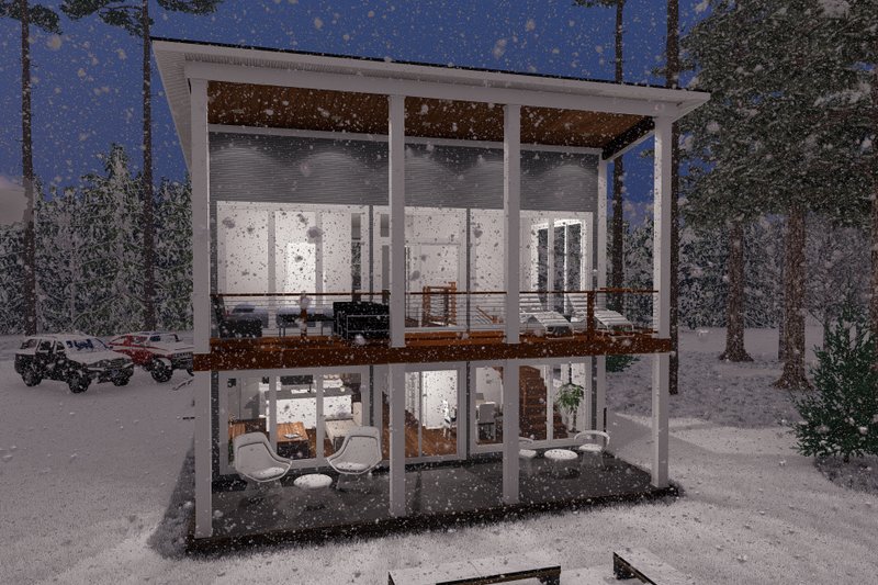 Home Plan - Exterior - Other Elevation for Modern House Plan #513-2249 - 3 bed, 2 bath