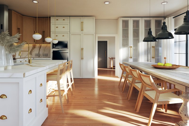 House Plan Design - Interior - Kitchen for Barndominium House Plan #1064-313 - 5 bed, 3 bath