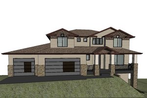 Traditional Exterior - Front Elevation Plan #1066-185