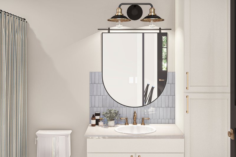 Architectural House Design - Interior - Bathroom for Modern House Plan #455-431 - 1 bed, 1 bath