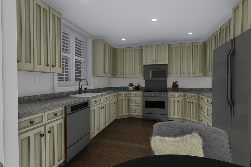Architectural House Design - Interior - Other 3 for Craftsman House Plan #1060-237 - 2 bed, 3 bath