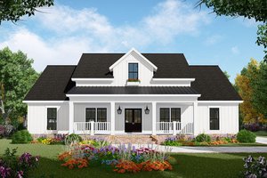 Farmhouse Exterior - Front Elevation Plan #21-461