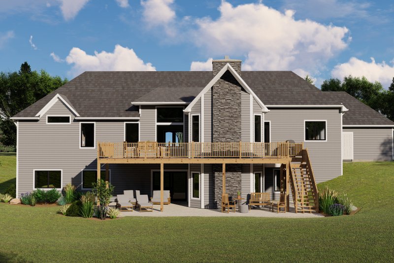 Craftsman Style House Plan - 3 Beds 2.5 Baths 2290 Sq/Ft Plan #1064-71 ...